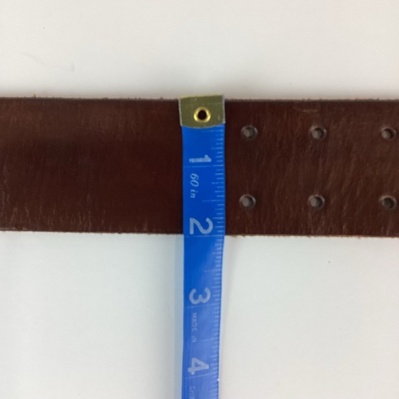 Linea Pelle Brown Leather Belt | Small - Picture 11 of 12